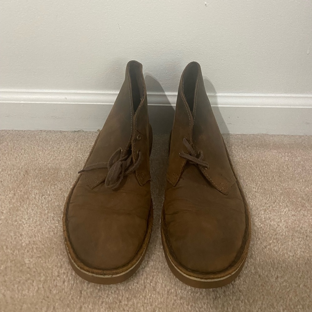 Clarks tan/brown Desert Boot -8